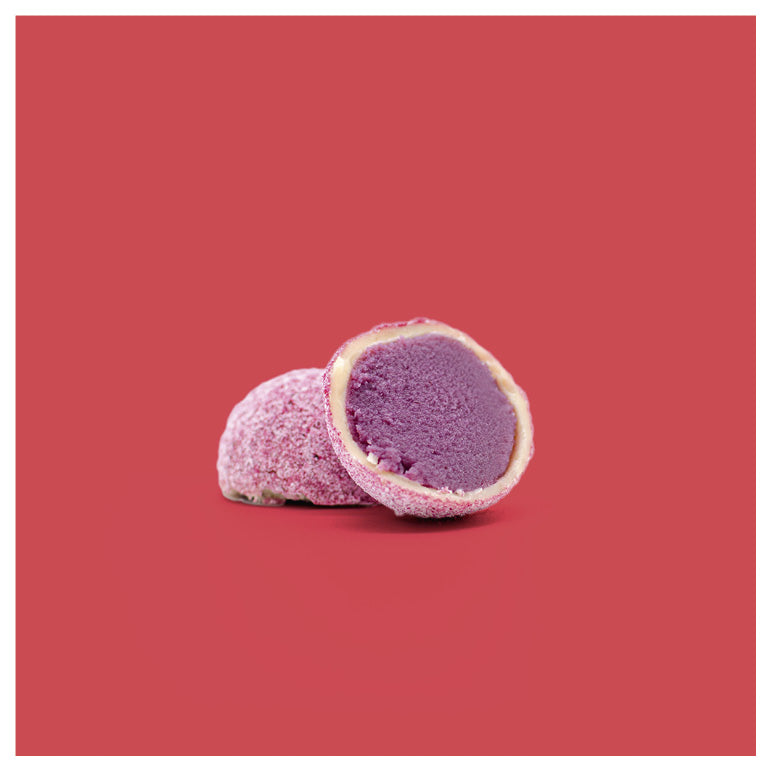 Cassis-Trüffel Praline