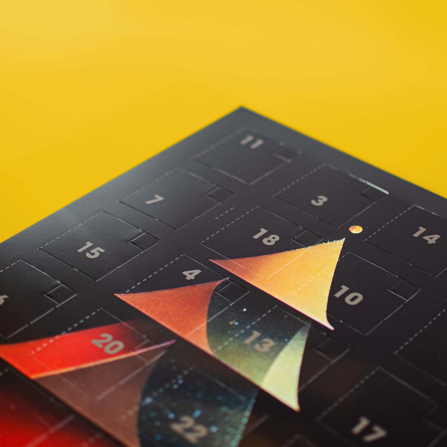 Pralinen-Adventskalender Tannenbaum