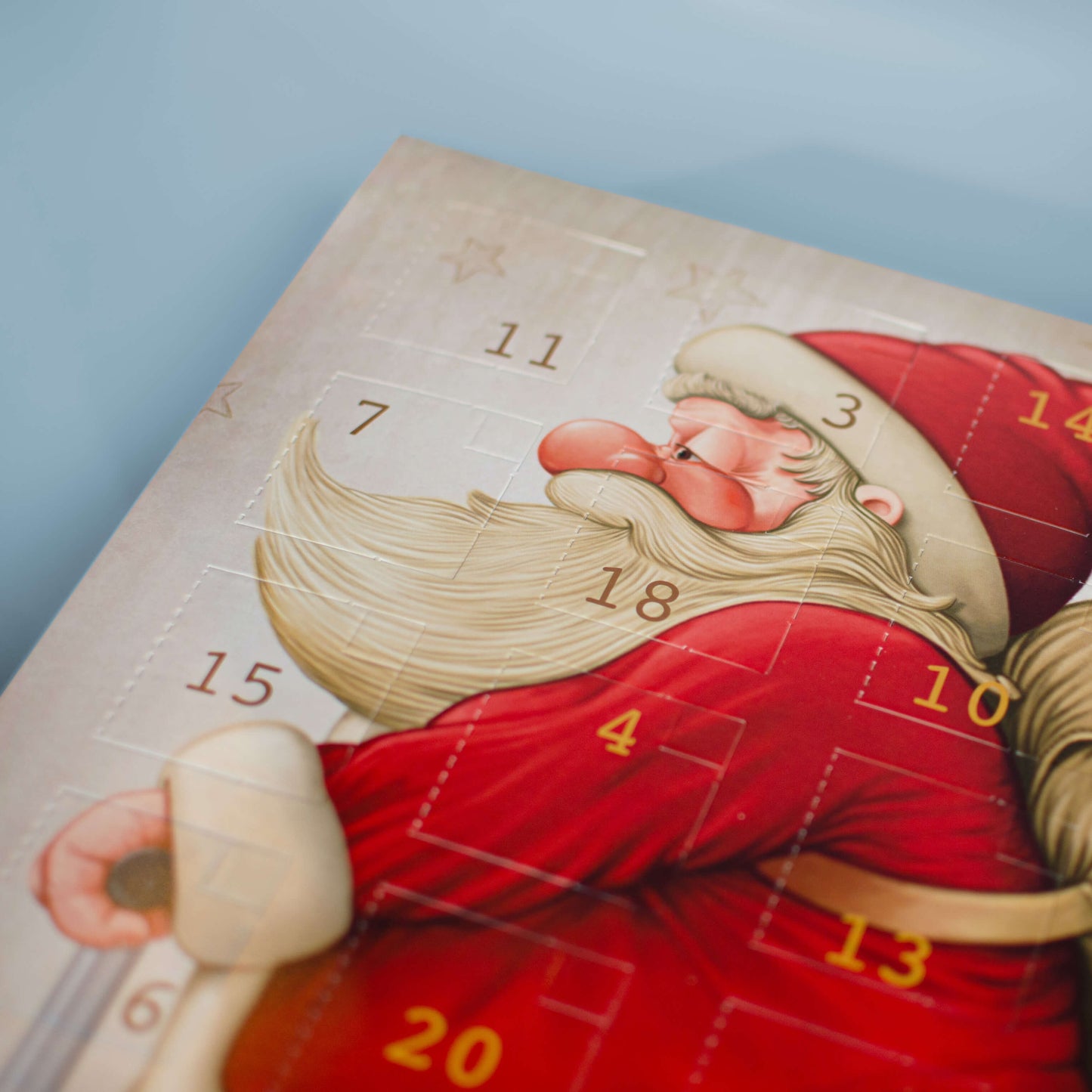 Pralinen-Adventskalender Weihnachtsmann