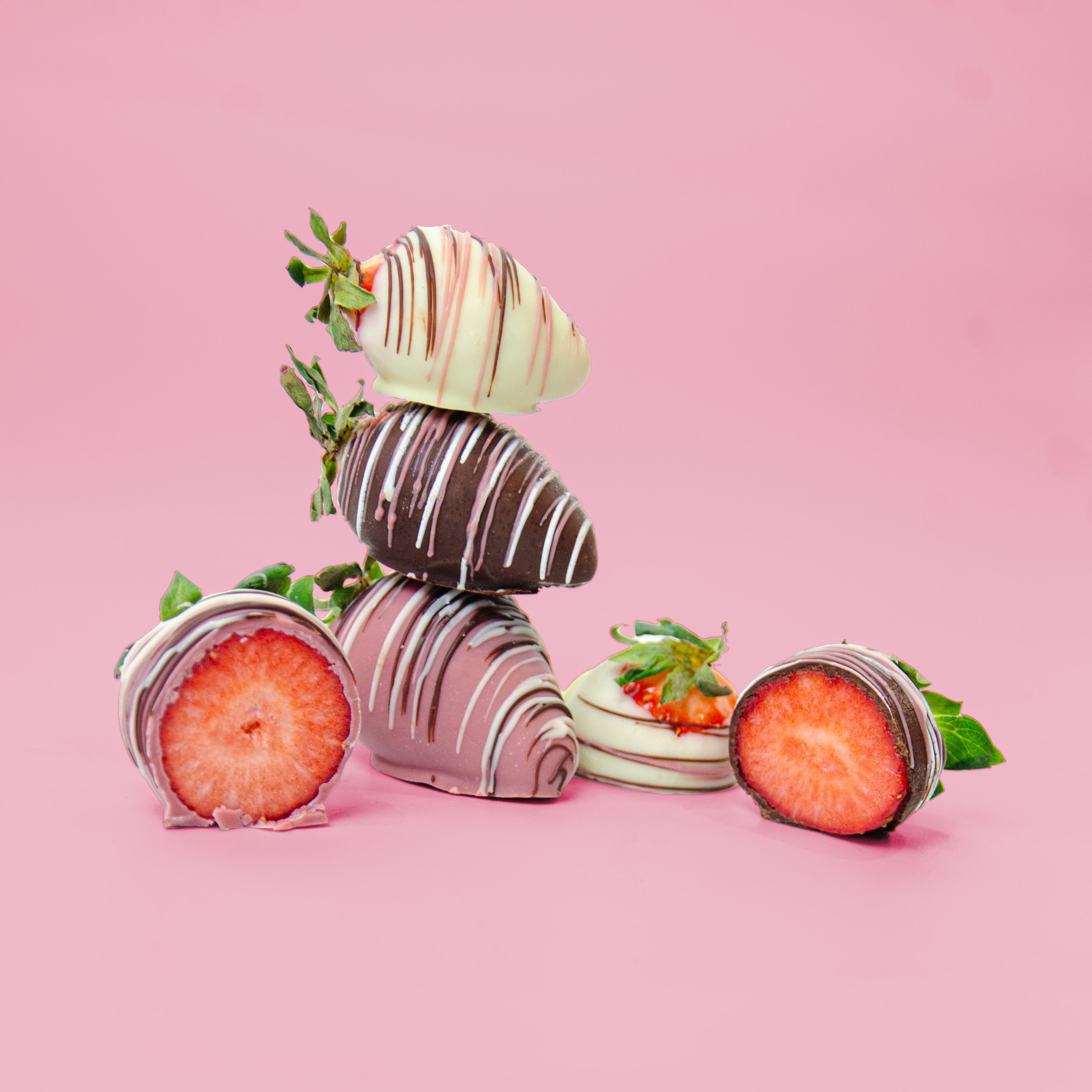 Schokoladen Erdbeeren – Valentinstagsedition