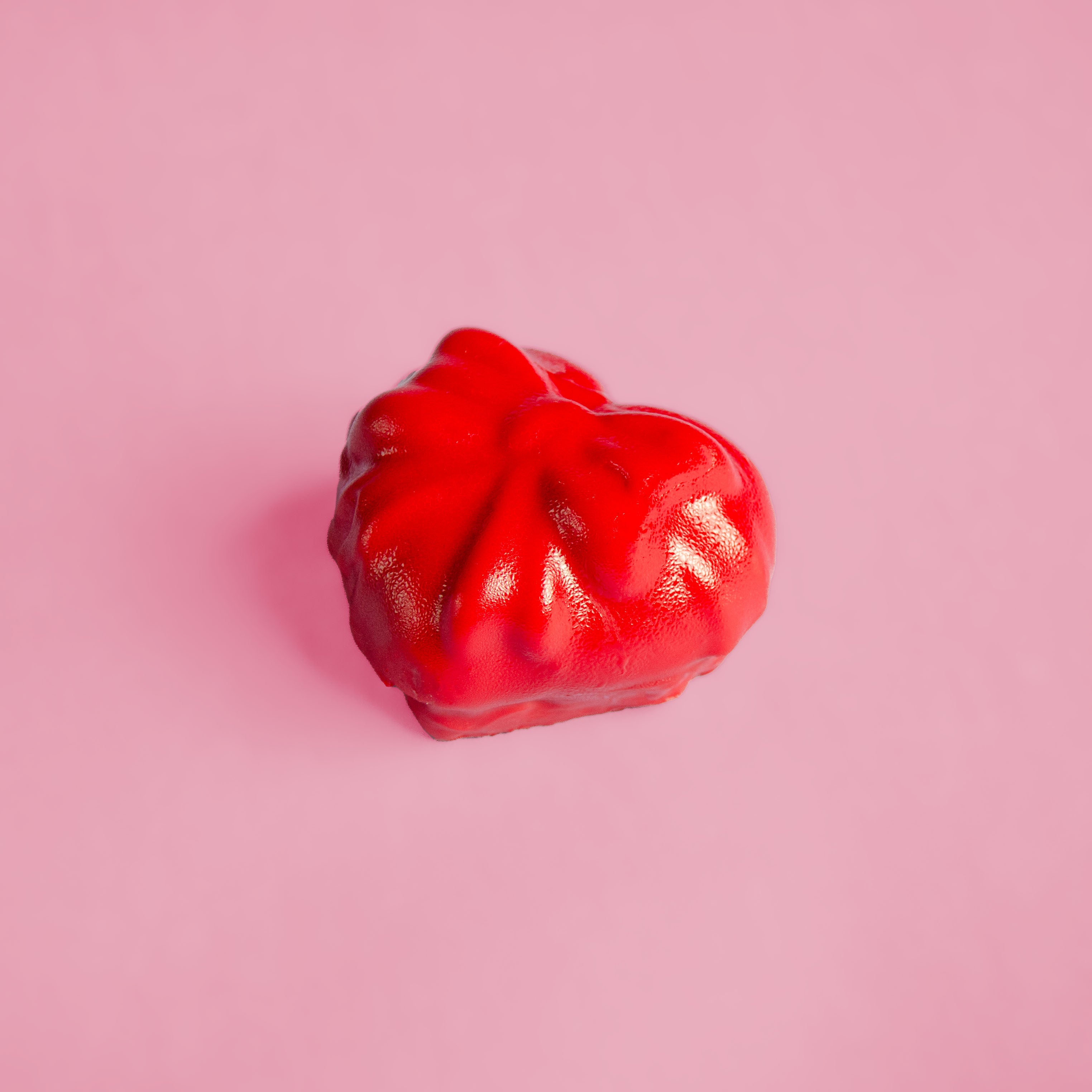 Erdbeere-Panna Cotta Herz-Törtchen