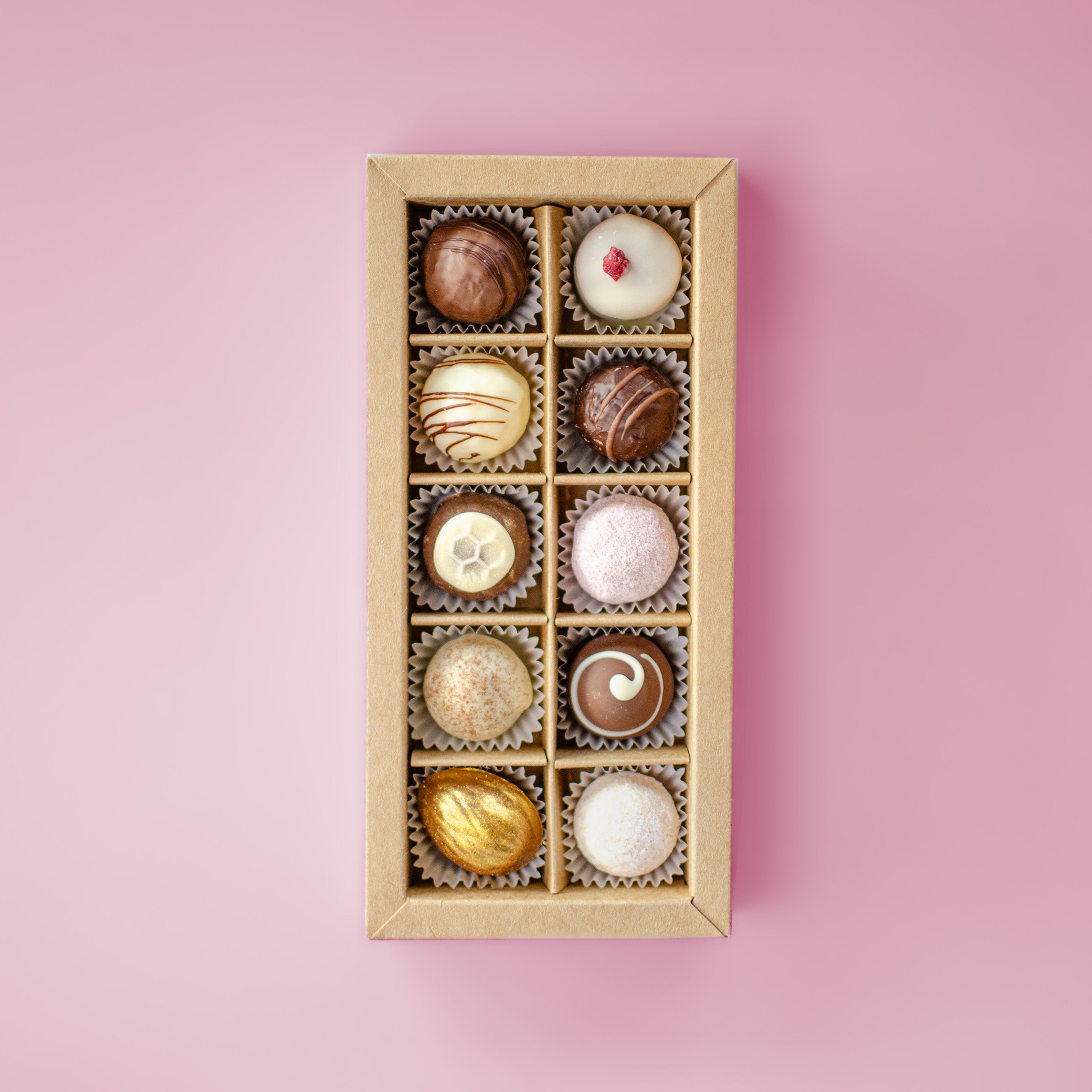 10er Pralinen Geschenkbox