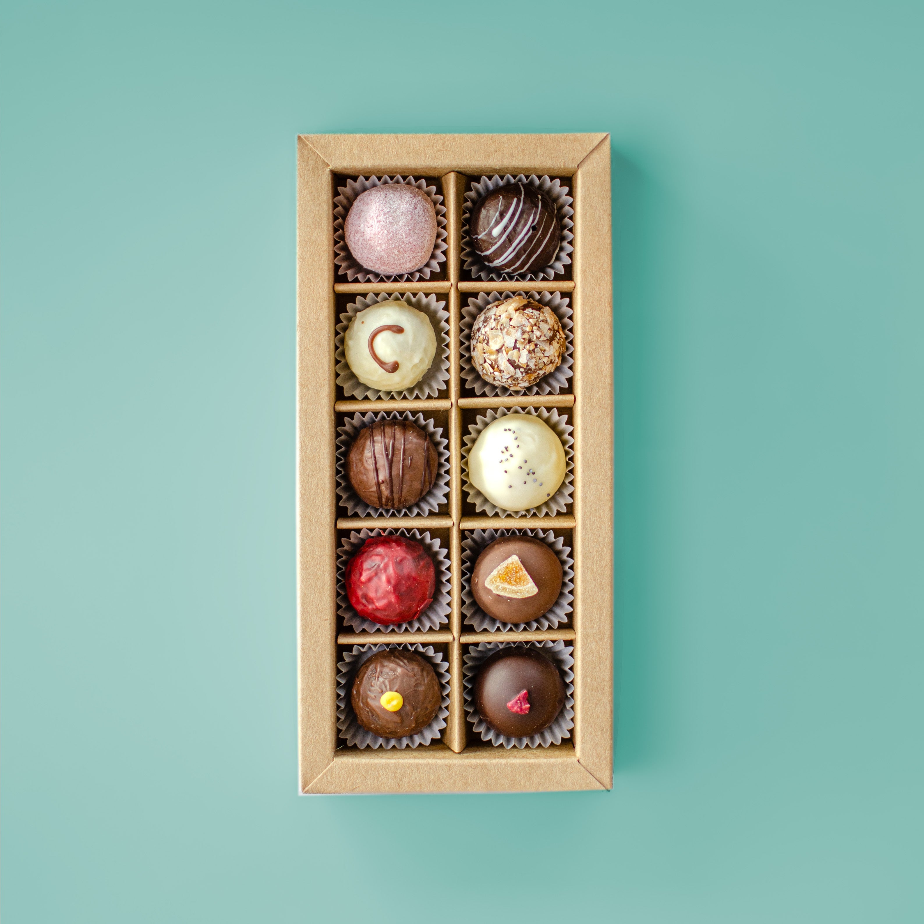 10er Pralinen Geschenkbox