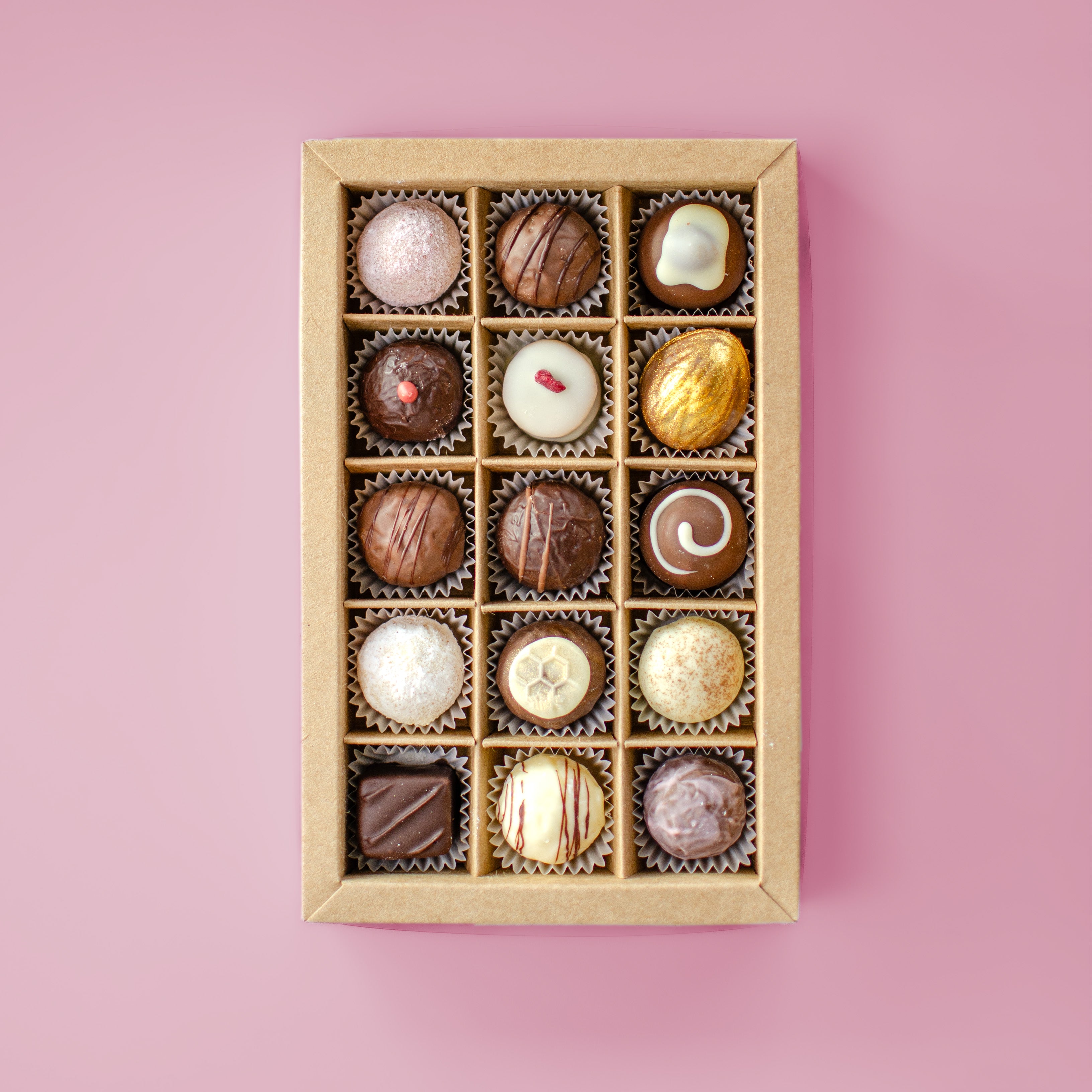 15er Pralinen Geschenkbox