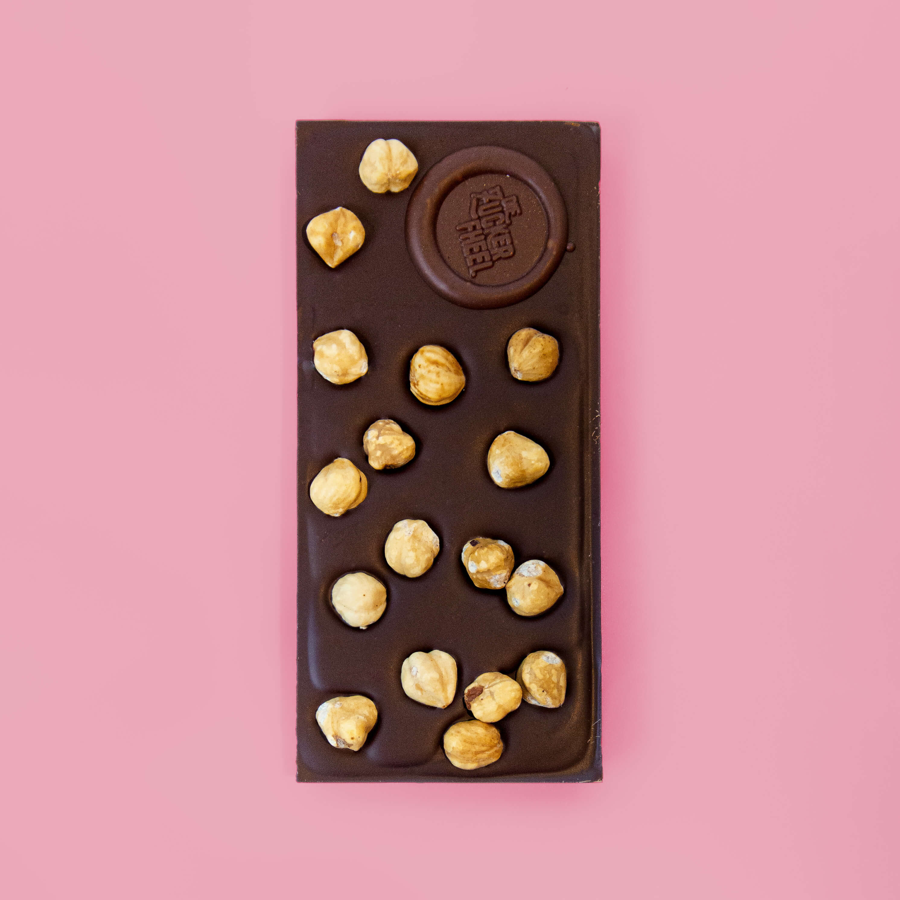 Dunkle Schokolade Haselnuss