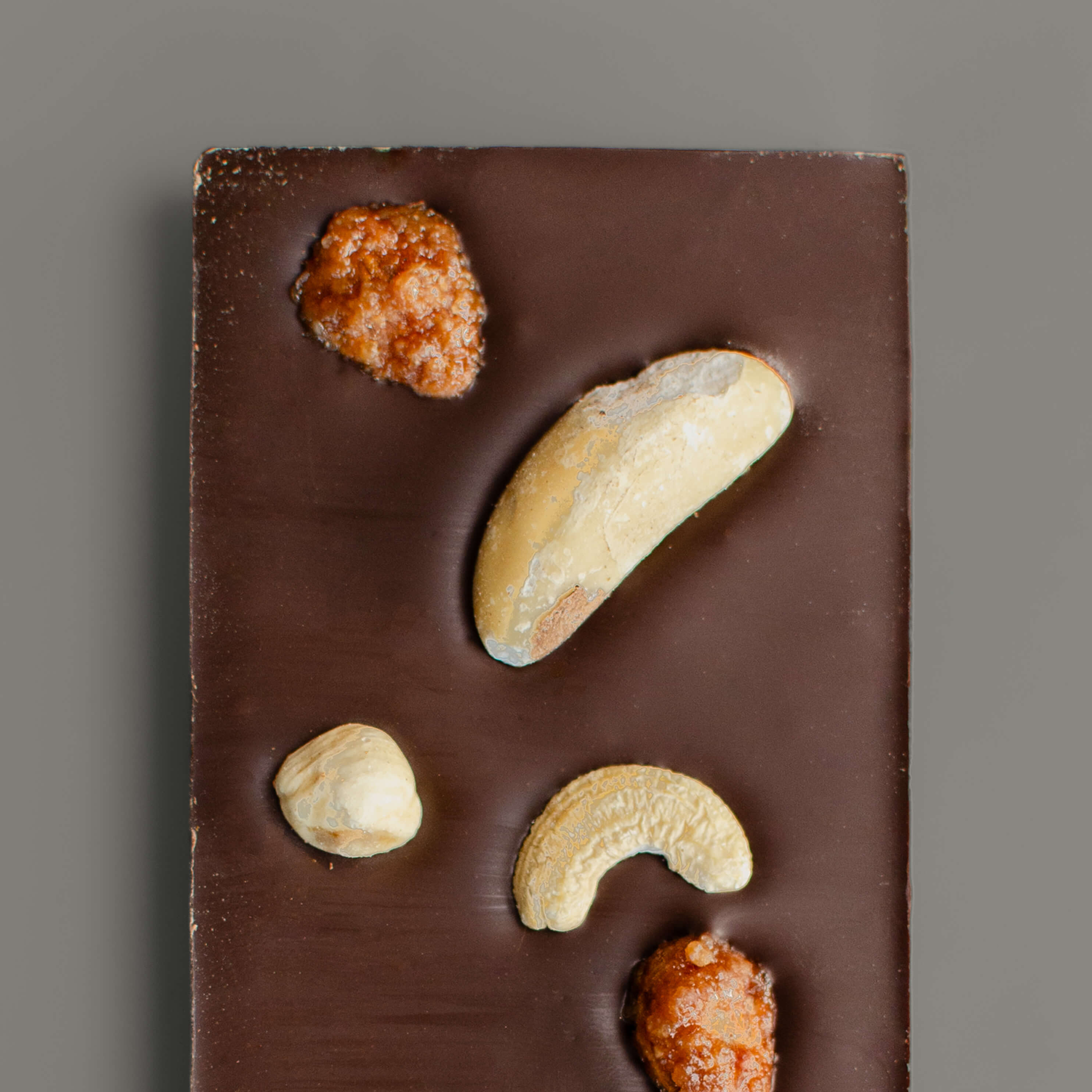 Dunkle Schokolade Premium-Nuss