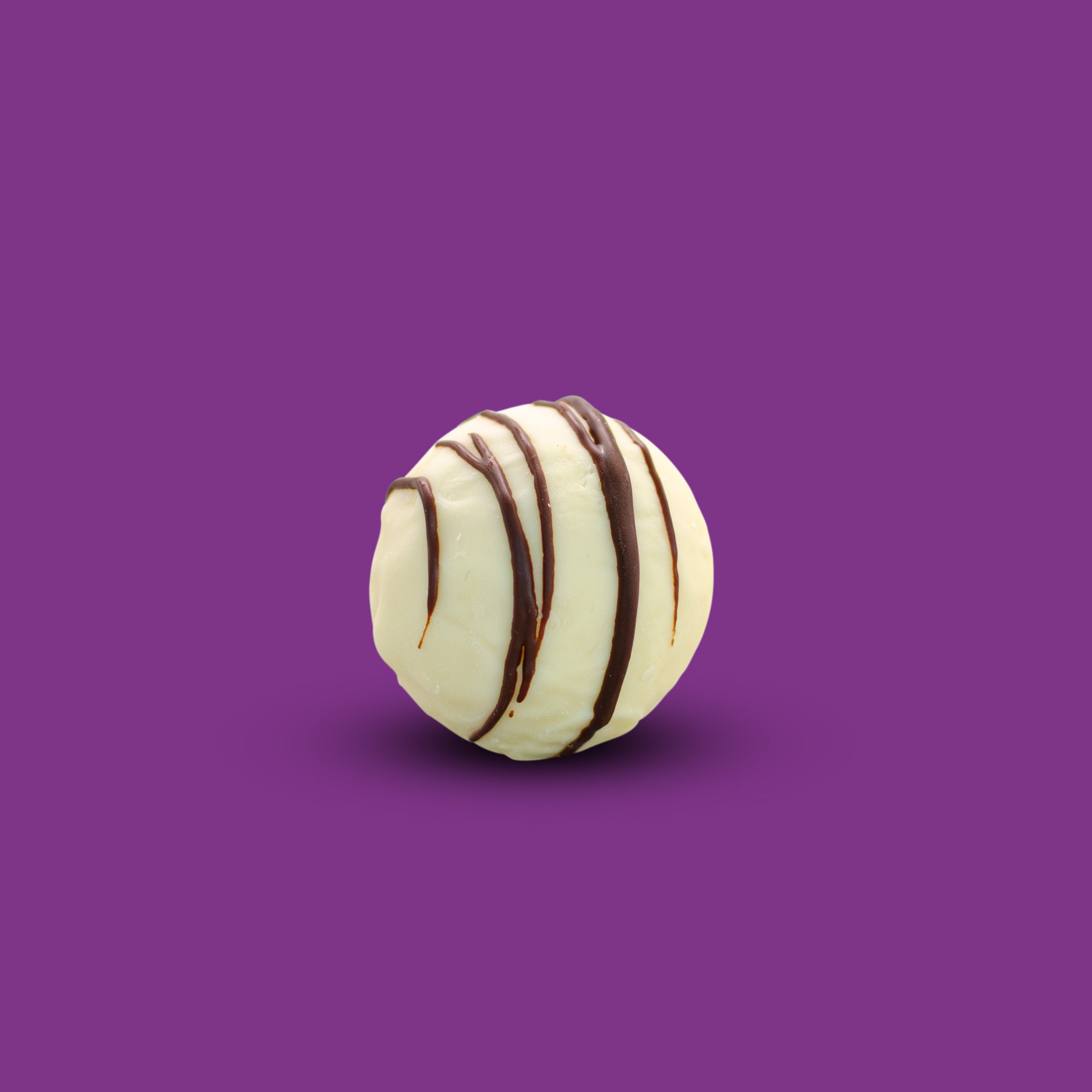 Schokoladenkugel mit Eierlikör