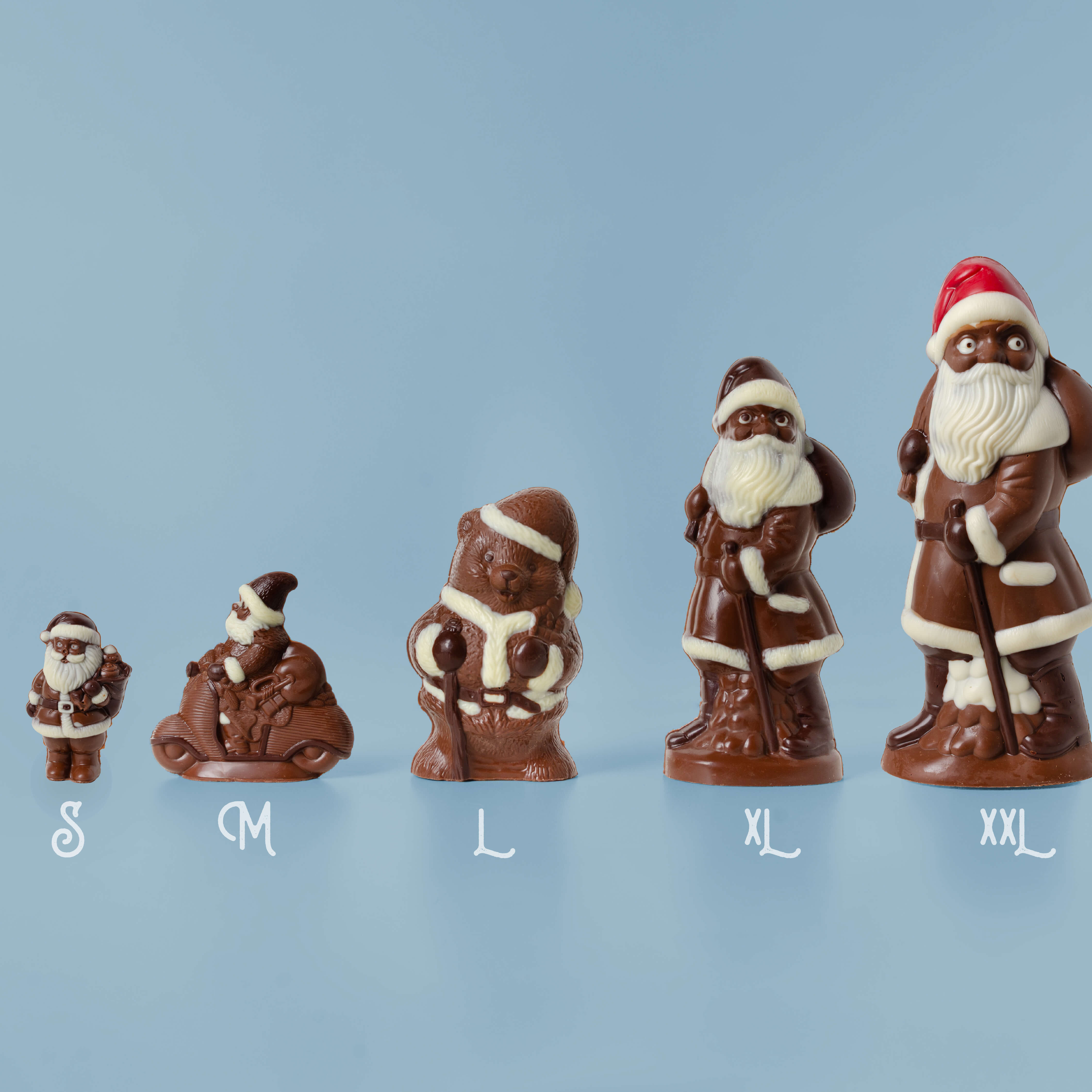 Schokoladenfiguren für den Nikolaustag