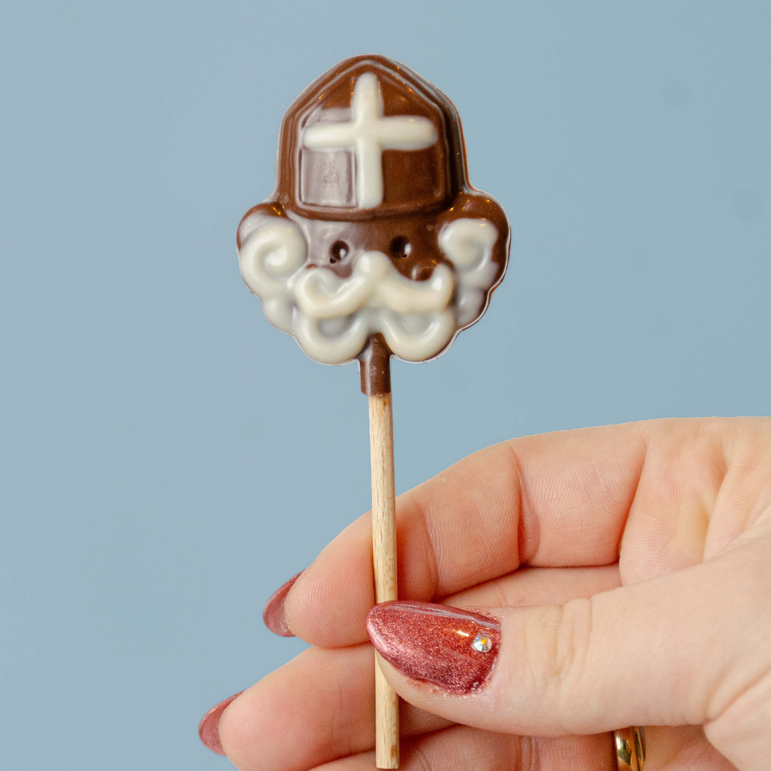 Nikolaus-Schokoladen-Lolli