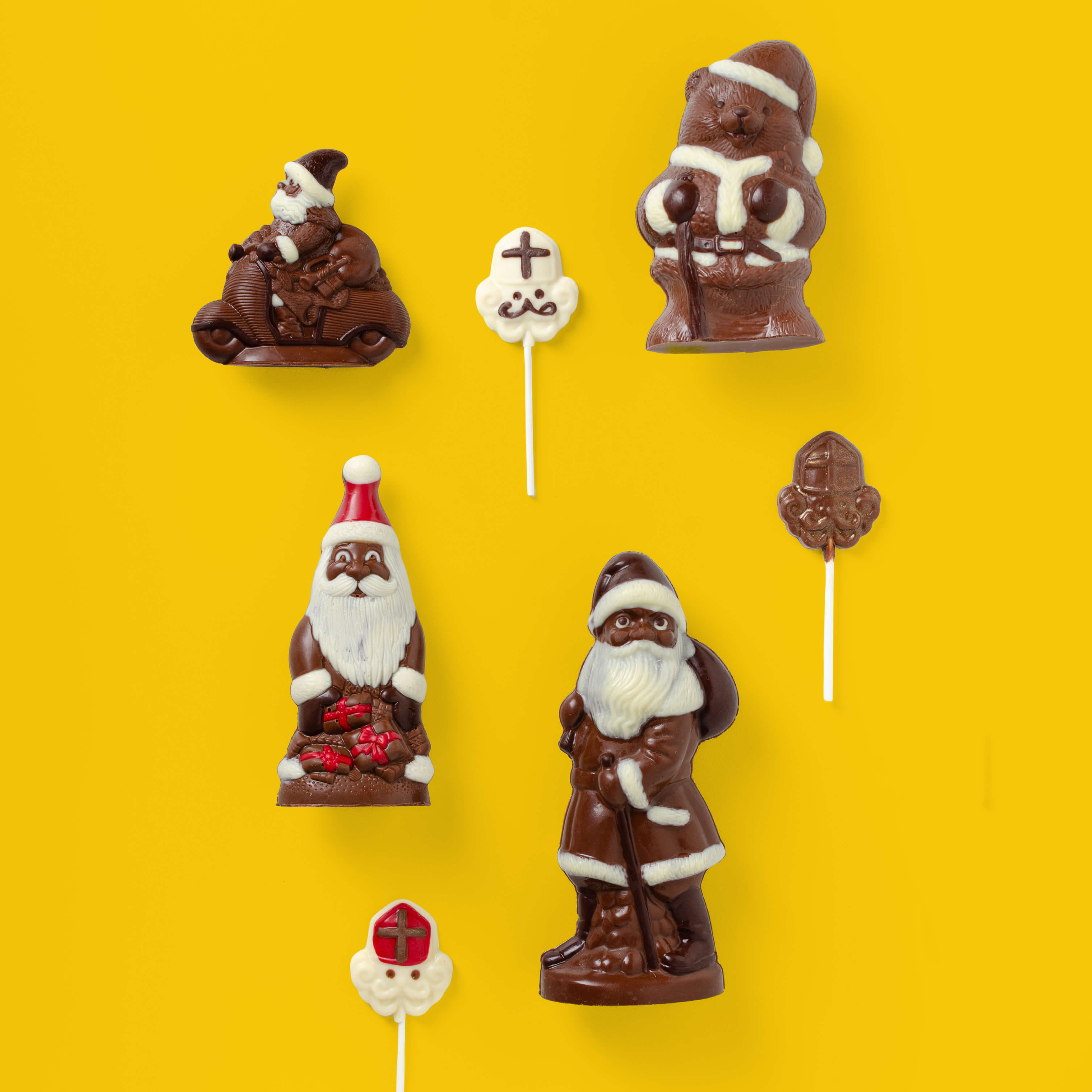 Schokoladenfiguren für den Nikolaustag