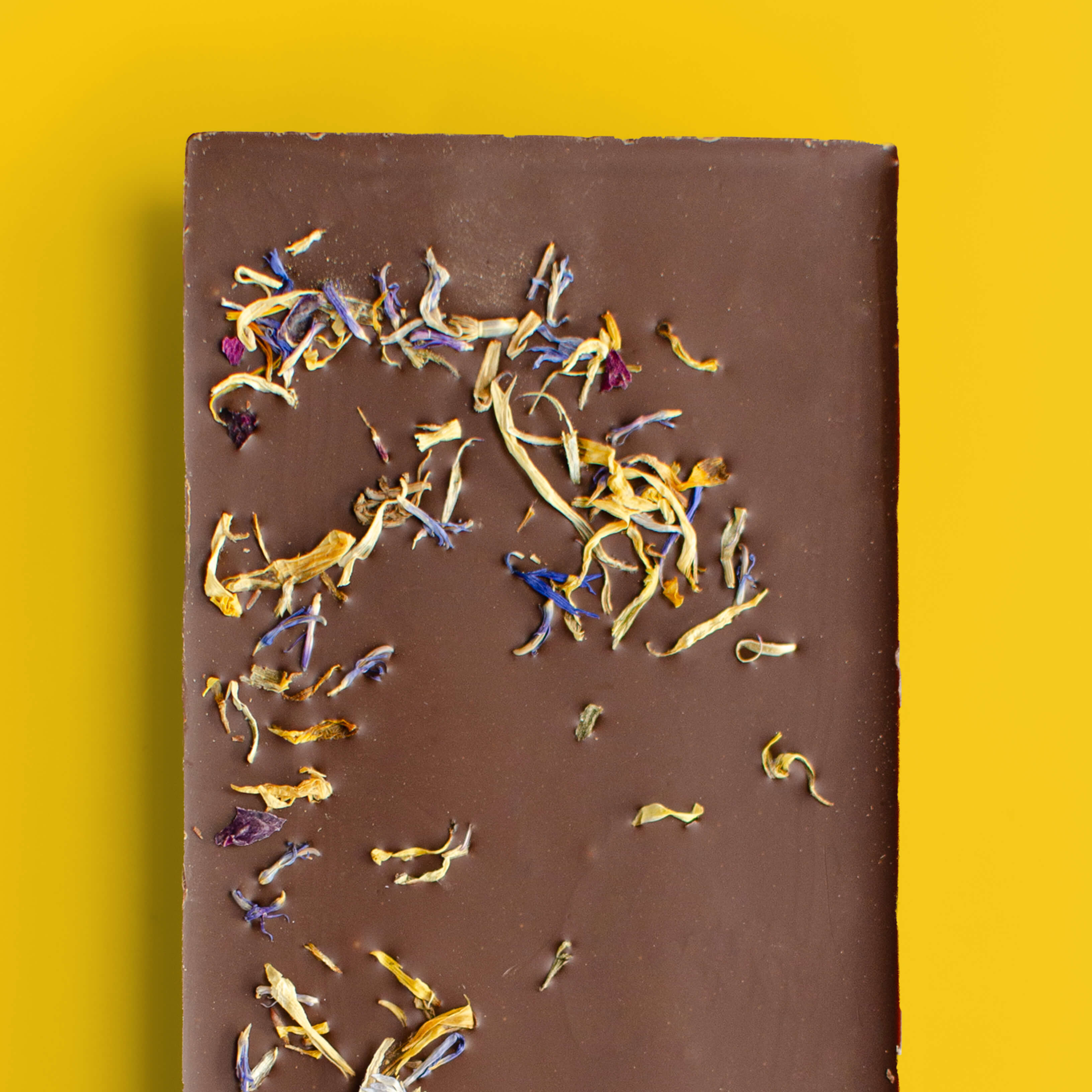 Vollmilchschokolade mit Heublumen