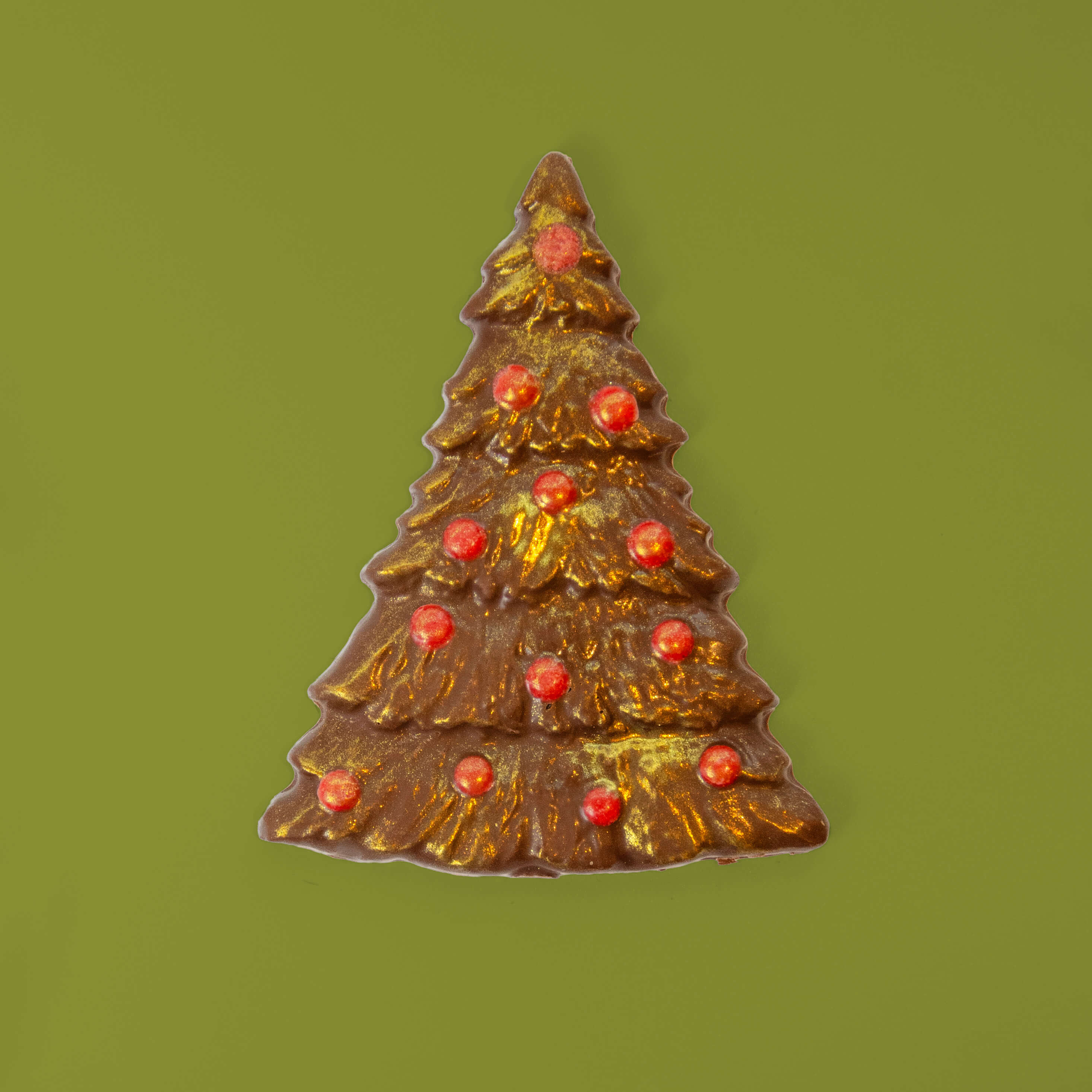 Weihnachtsschokolade Tannenbaum