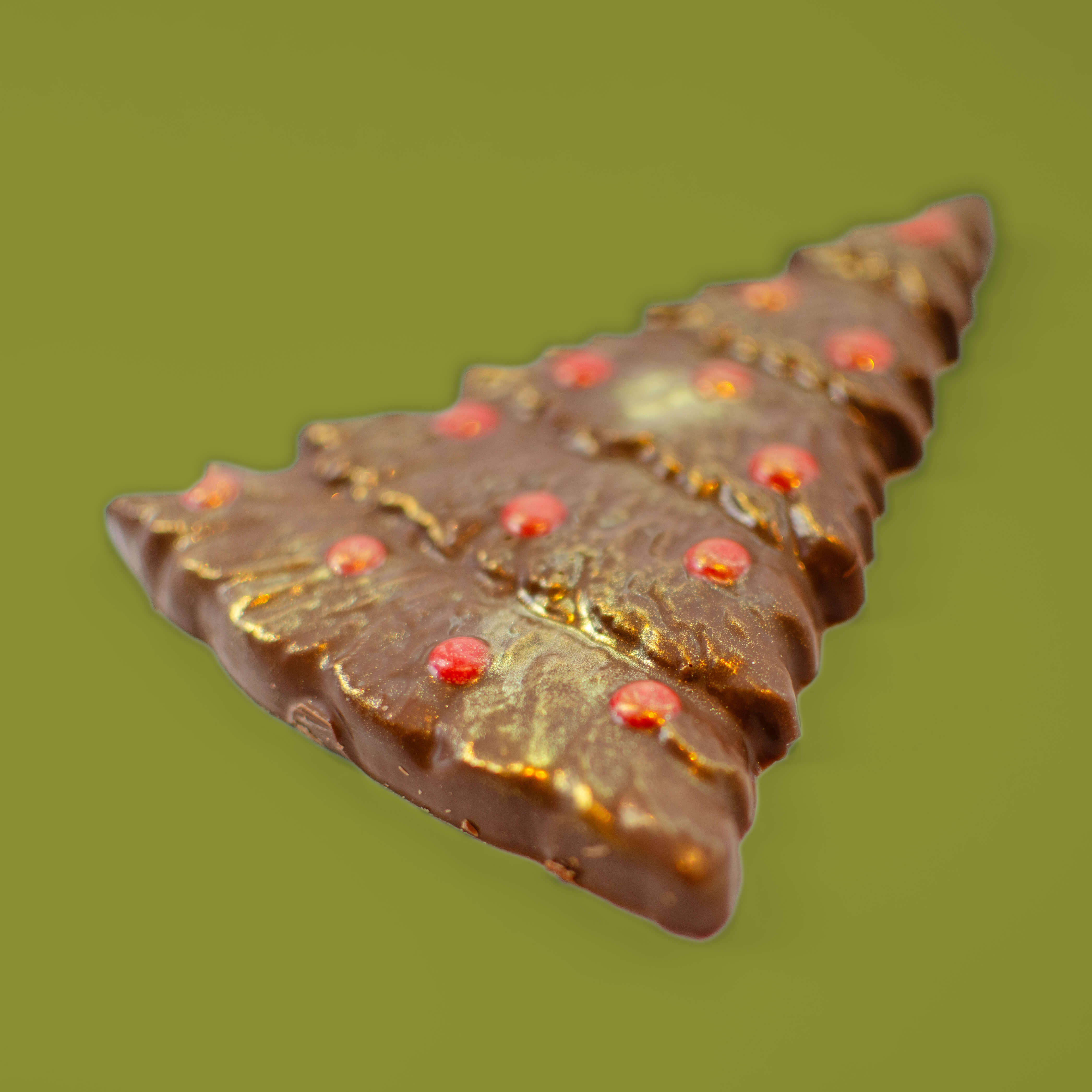 Weihnachtsschokolade Tannenbaum