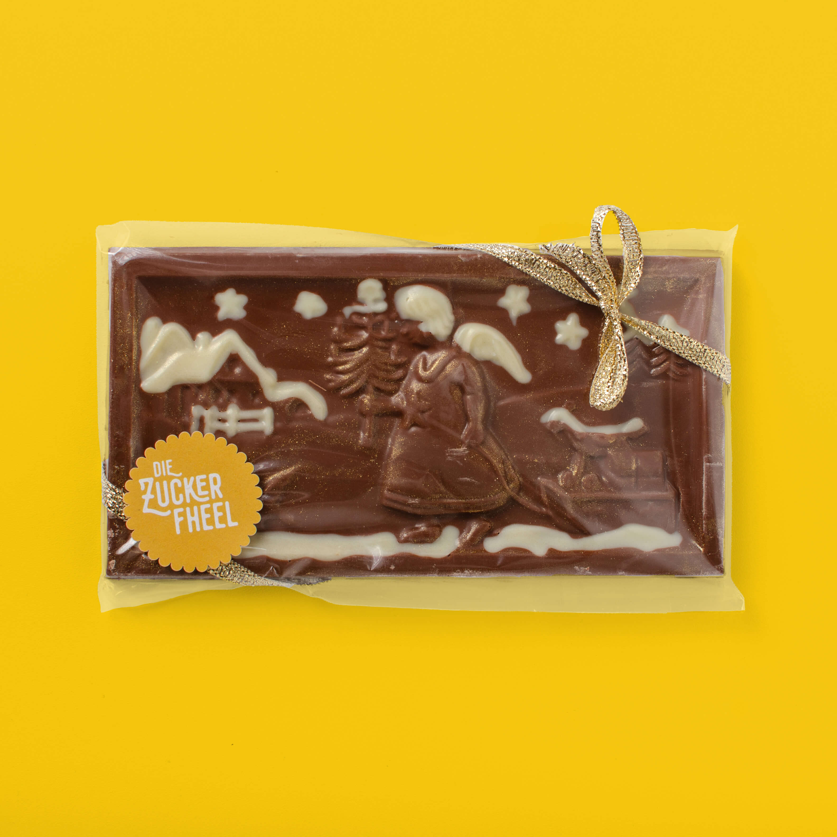 Weihnachtsschokolade Engel